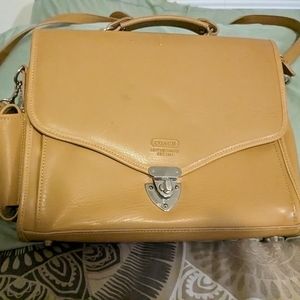 Coach briefcase not authenticated